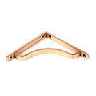 Polished Bronze Abingdon Shelf Bracket (150mm x 150mm) | From The Anvil - Shelf Brackets - From The Anvil - Yester Home