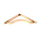Polished Bronze Abingdon Shelf Bracket (200mm x 200mm) | From The Anvil-Shelf Brackets-Yester Home