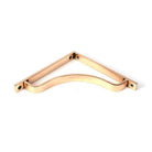 Polished Bronze Abingdon Shelf Bracket (200mm x 200mm) | From The Anvil-Shelf Brackets-Yester Home