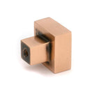 Polished Bronze Albers Cabinet Knob - 25mm - Cabinet Knobs - From The Anvil - Yester Home