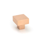 Polished Bronze Albers Cabinet Knob - 25mm - Cabinet Knobs - From The Anvil - Yester Home