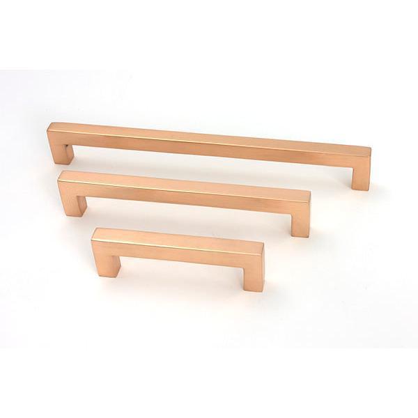 Polished Bronze Albers Pull Handle - Large - Pull Handles - From The Anvil - Yester Home