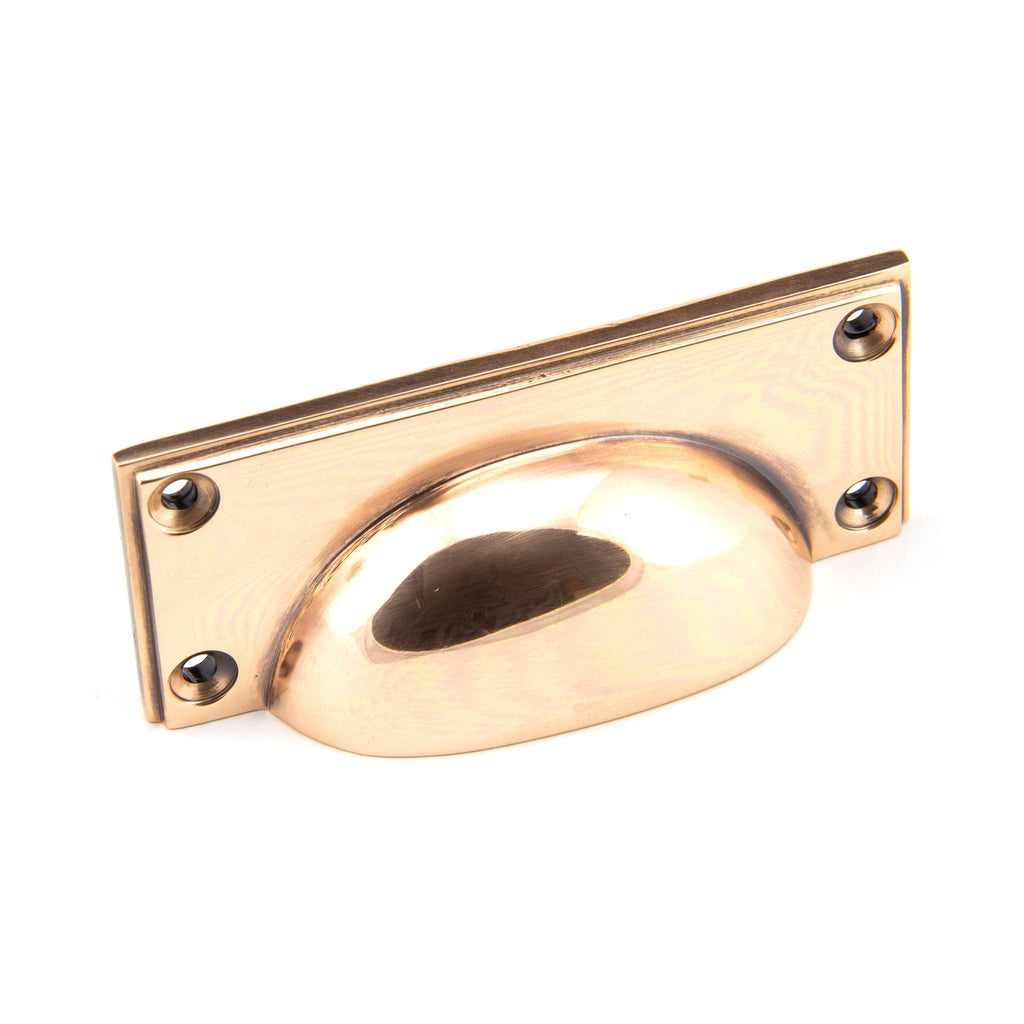 Polished Bronze Art Deco Drawer Pull | From The Anvil-Drawer Pulls-Yester Home