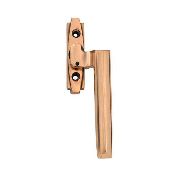 Polished Bronze Art Deco Espag - RH - Espag. Fasteners - From The Anvil - Yester Home