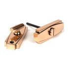 Polished Bronze Art Deco Thumbturn | From The Anvil-Thumbturns-Yester Home