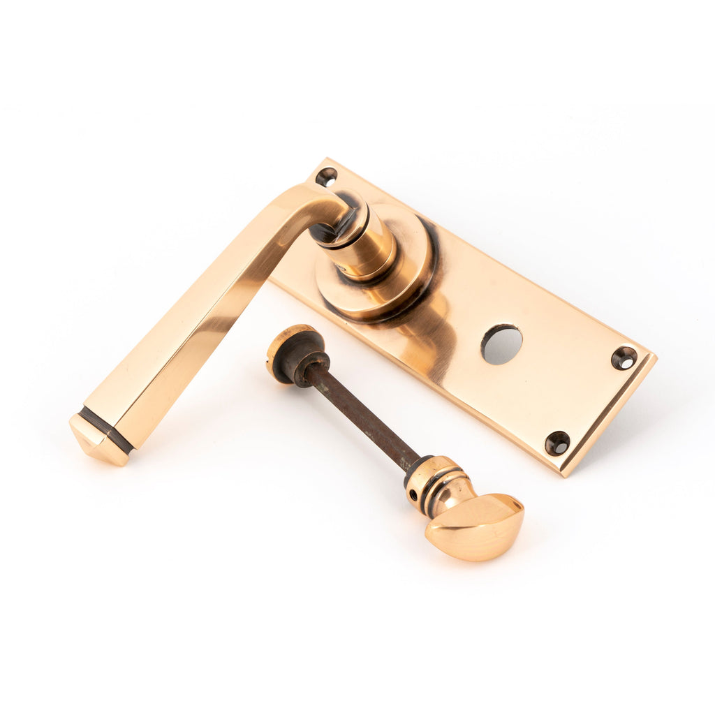 Polished Bronze Avon Lever Bathroom Set | From The Anvil-Lever Bathroom-Yester Home
