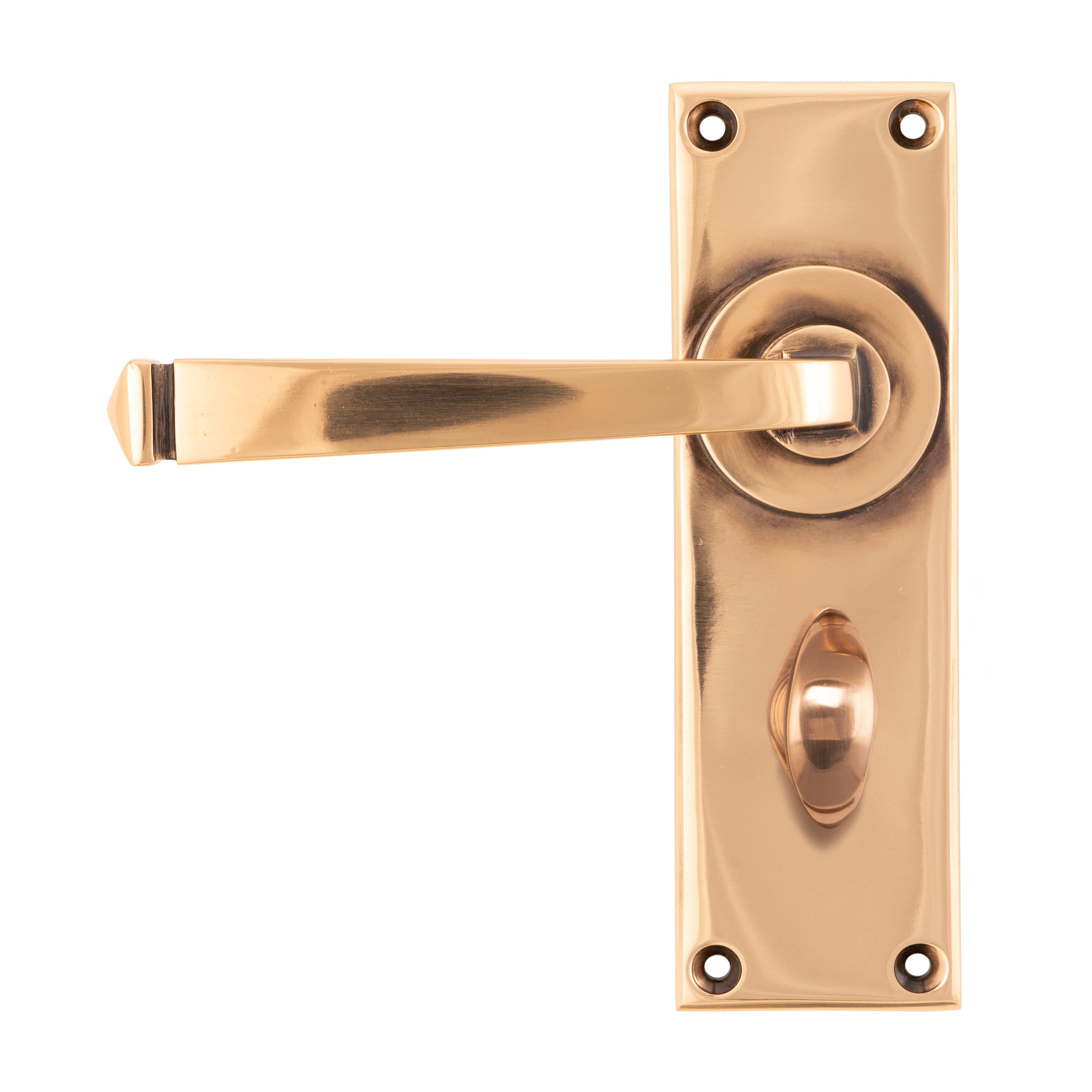 Polished Bronze Avon Lever Bathroom Set | From The Anvil-Lever Bathroom-Yester Home