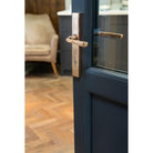 Polished Bronze Avon Slimline Lever Espag. Lock Set | From The Anvil-Espagnolette-Yester Home