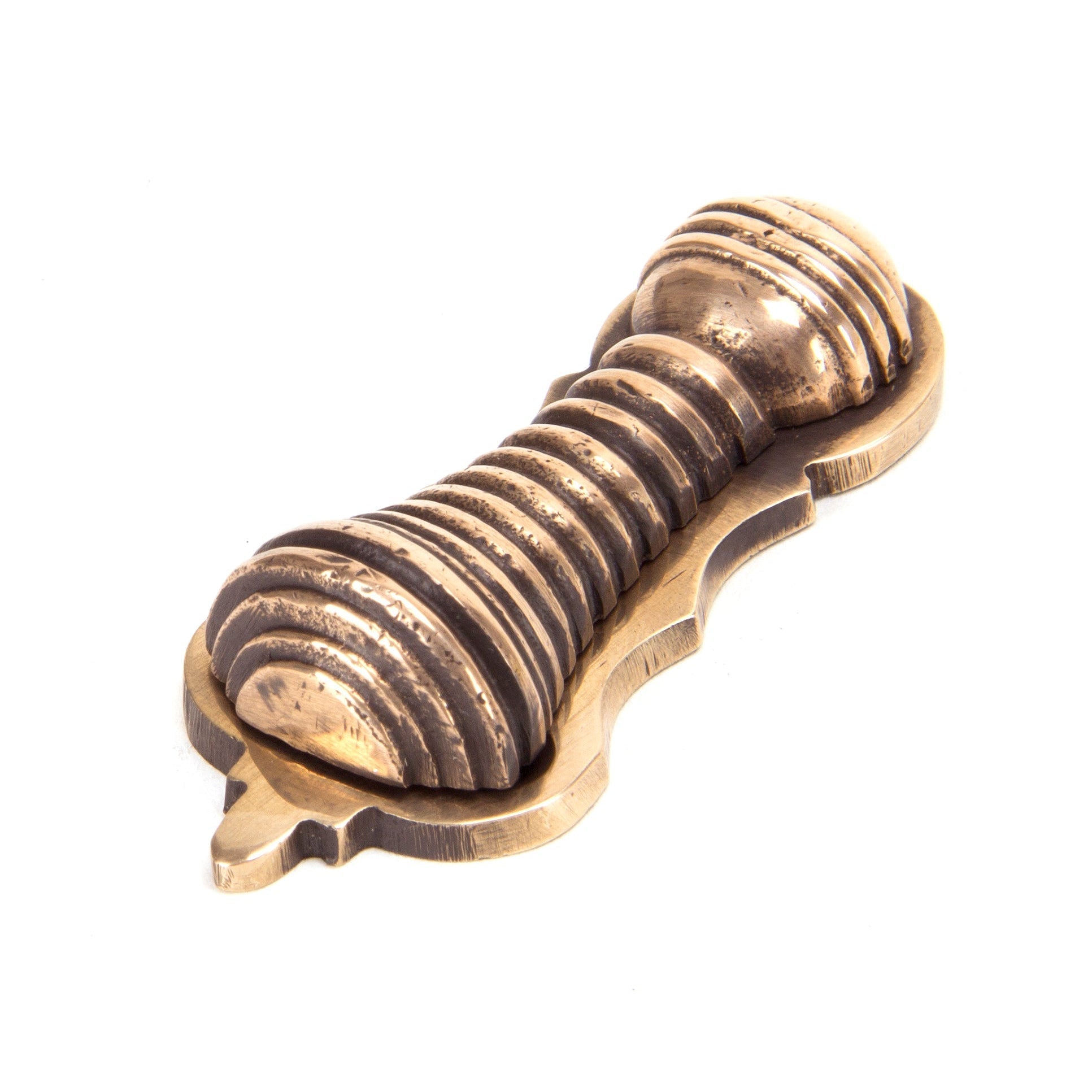 Polished Bronze Beehive Escutcheon | From The Anvil-Escutcheons-Yester Home