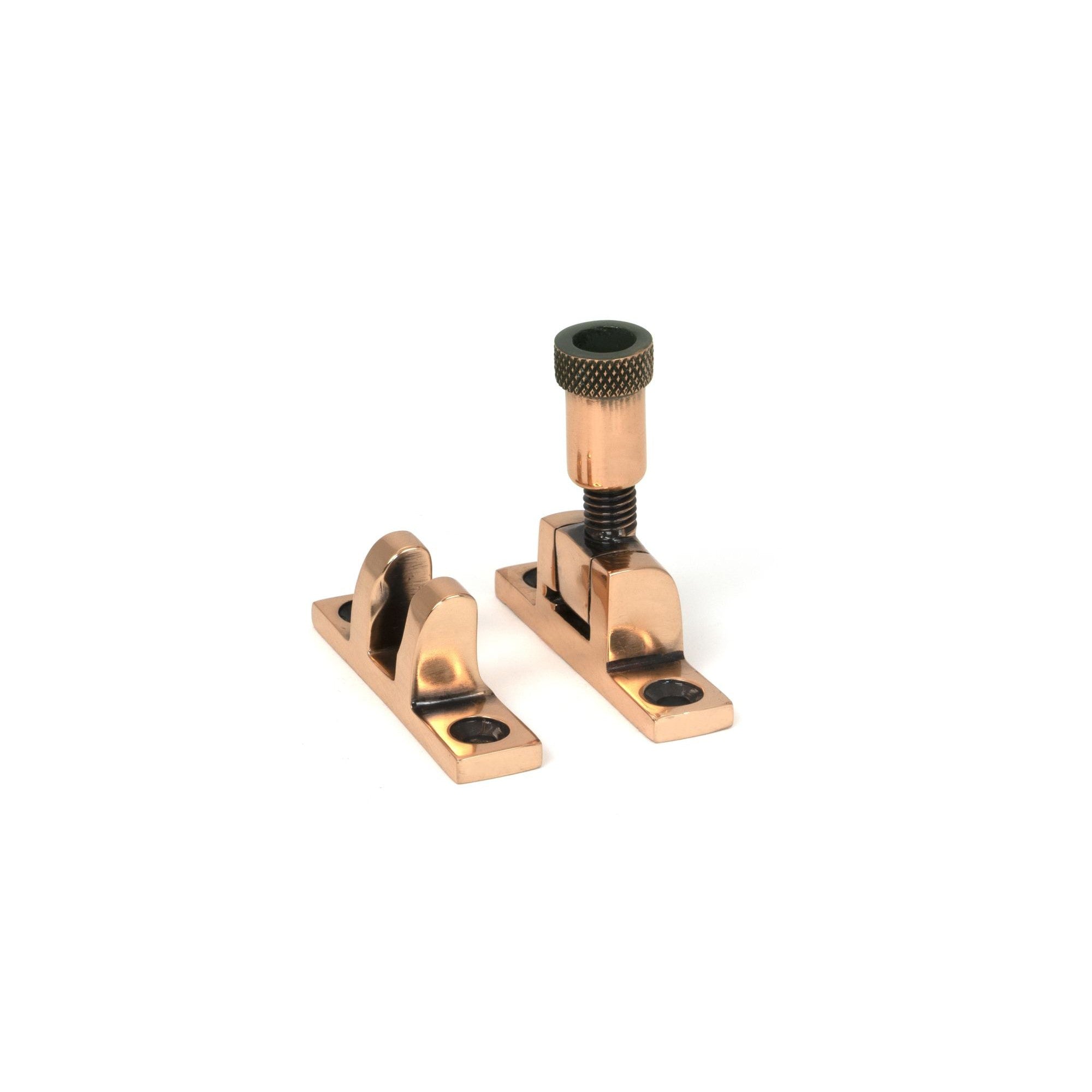 Polished Bronze Brompton Brighton Fastener - Narrow (Square) | From The Anvil - Brighton Fasteners - From The Anvil - Yester Home