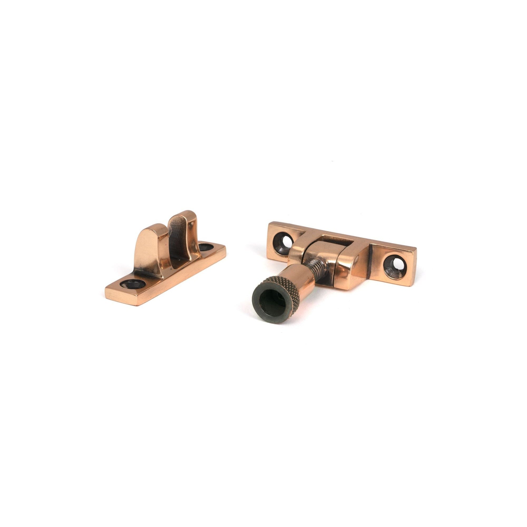 Polished Bronze Brompton Brighton Fastener - Narrow (Square) | From The Anvil - Brighton Fasteners - From The Anvil - Yester Home