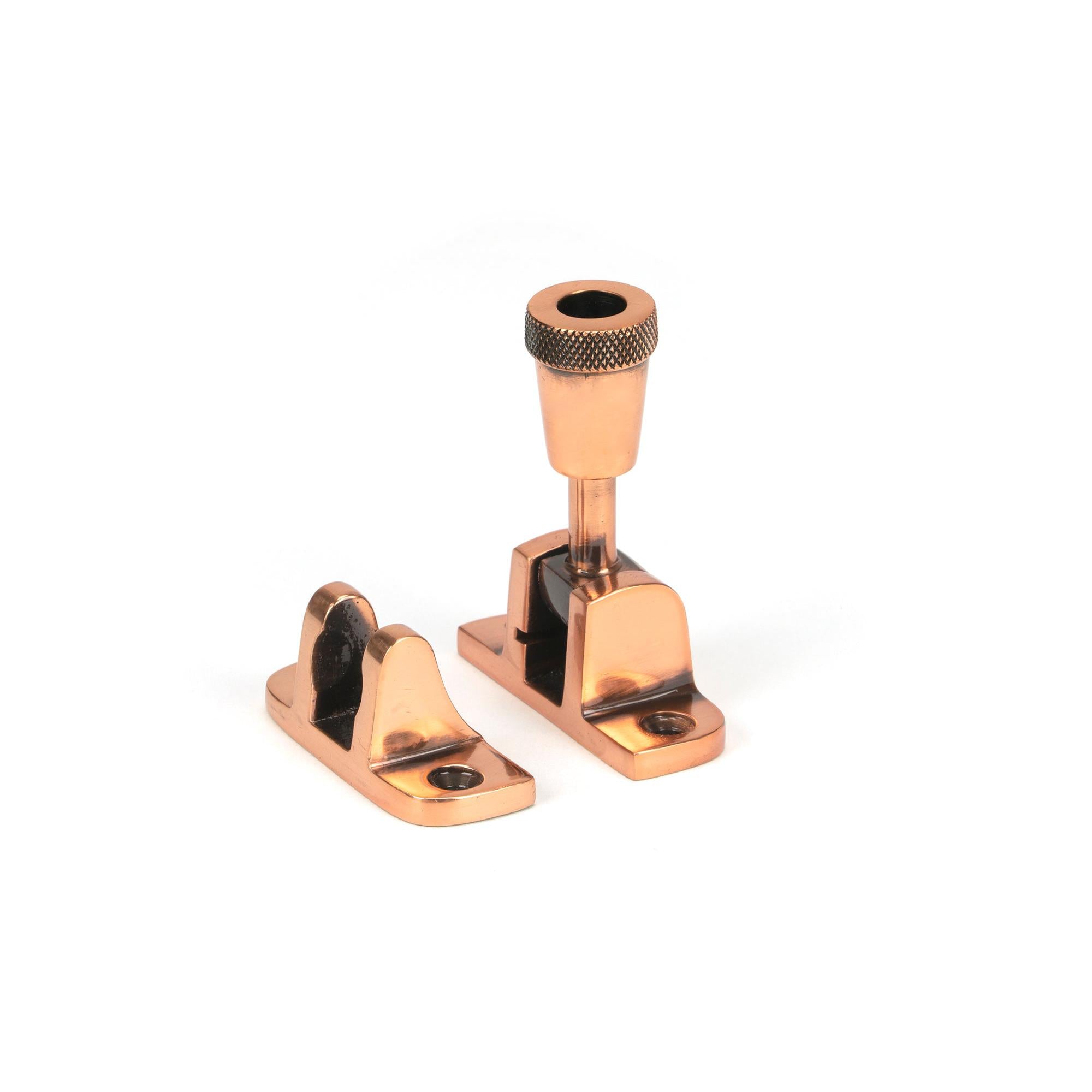 Polished Bronze Brompton Brighton Fastener (Radiused) | From The Anvil - Fasteners - From The Anvil - Yester Home