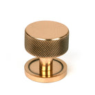 Polished Bronze Brompton Cabinet Knob - 32mm (Plain) | From The Anvil - Cabinet Knobs - From The Anvil - Yester Home