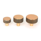 Polished Bronze Brompton Cabinet Knob - 38mm (No rose) | From The Anvil-Cabinet Knobs-Yester Home