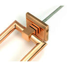 Polished Bronze Brompton Door Knocker | From The Anvil - Bolt-Through Door Knockers - From The Anvil - Yester Home