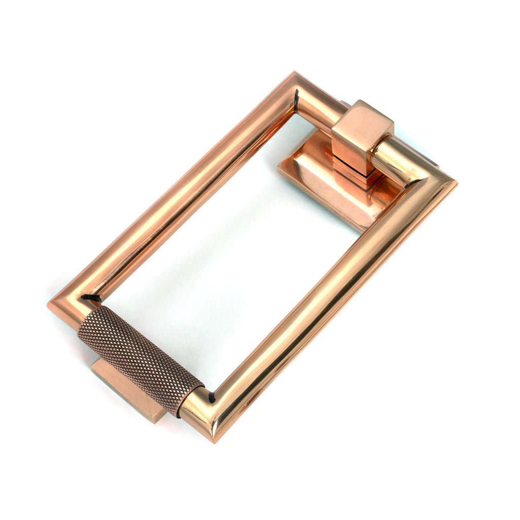 Polished Bronze Brompton Door Knocker | From The Anvil - Bolt-Through Door Knockers - From The Anvil - Yester Home