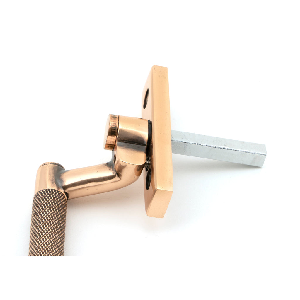 Polished Bronze Brompton Espag - LH | From The Anvil-Espag. Fasteners-Yester Home