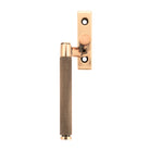Polished Bronze Brompton Espag - LH | From The Anvil - Espag. Fasteners - From The Anvil - Yester Home