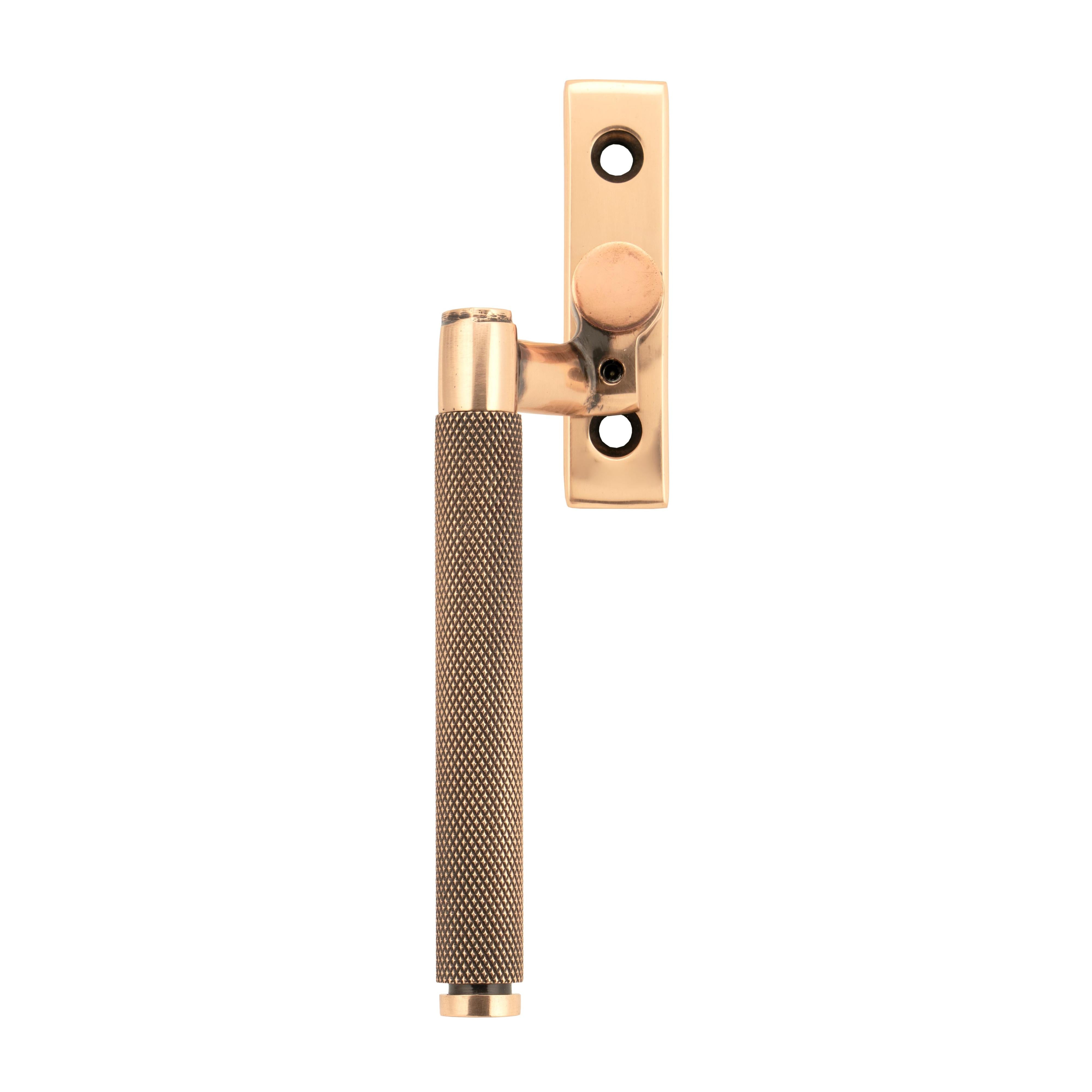 Polished Bronze Brompton Espag - LH | From The Anvil - Espag. Fasteners - From The Anvil - Yester Home