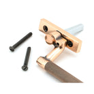 Polished Bronze Brompton Espag - LH | From The Anvil - Espag. Fasteners - From The Anvil - Yester Home