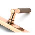 Polished Bronze Brompton Slimline Lever Espag. Lock Set | From The Anvil - Espagnolette - From The Anvil - Yester Home