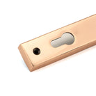 Polished Bronze Brompton Slimline Lever Espag. Lock Set | From The Anvil - Espagnolette - From The Anvil - Yester Home