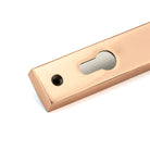 Polished Bronze Brompton Slimline Lever Espag. Lock Set | From The Anvil-Espagnolette-Yester Home
