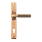 Polished Bronze Brompton Slimline Lever Espag. Lock Set | From The Anvil - Espagnolette - From The Anvil - Yester Home