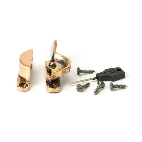 Polished Bronze Fitch Fastener | From The Anvil-Fasteners-Yester Home