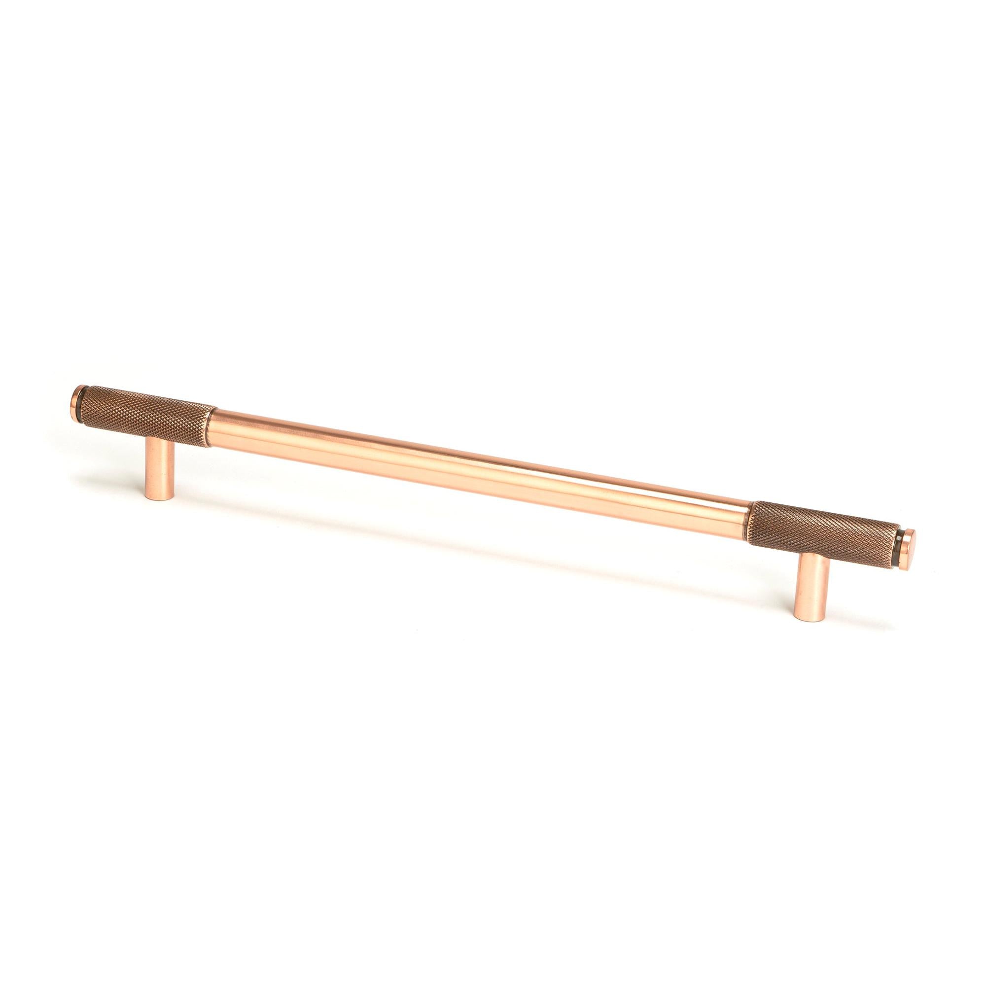 Polished Bronze Half Brompton Pull Handle - Large | From The Anvil - Pull Handles - From The Anvil - Yester Home