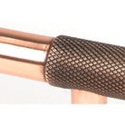 Polished Bronze Half Brompton Pull Handle - Large | From The Anvil-Pull Handles-Yester Home