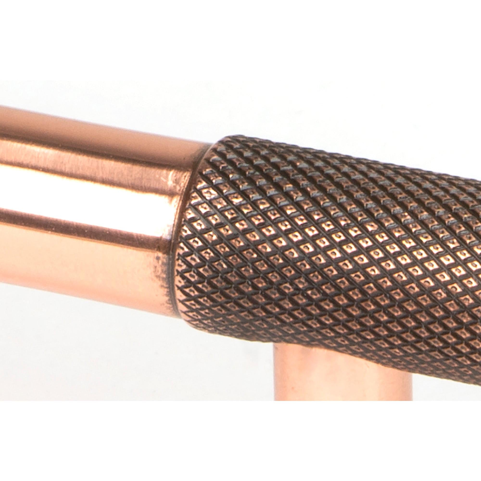 Polished Bronze Half Brompton Pull Handle - Medium | From The Anvil - Pull Handles - From The Anvil - Yester Home