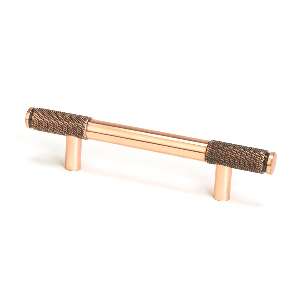 Polished Bronze Half Brompton Pull Handle - Small | From The Anvil-Pull Handles-Yester Home