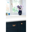 Polished Bronze Hammered Mushroom Cabinet Knob 38mm | From The Anvil-Cabinet Knobs-Yester Home