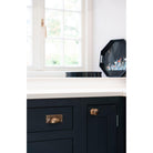 Polished Bronze Hammered Mushroom Cabinet Knob 38mm | From The Anvil-Cabinet Knobs-Yester Home