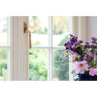 Polished Bronze Hammered Newbury Espag - RH | From The Anvil-Espag. Fasteners-Yester Home