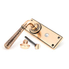 Polished Bronze Hammered Newbury Lever Bathroom Set | From The Anvil - Lever Bathroom - From The Anvil - Yester Home