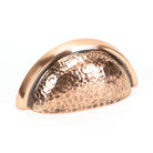 Polished Bronze Hammered Regency Concealed Drawer Pull | From The Anvil - Drawer Pulls - From The Anvil - Yester Home