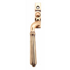 Polished Bronze Hinton Espag - LH | From The Anvil - Espag. Fasteners - From The Anvil - Yester Home