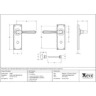 Polished Bronze Hinton Lever Bathroom Set | From The Anvil - Lever Bathroom - From The Anvil - Yester Home