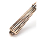 Polished Bronze Hinton Lever on Rose Set - Unsprung | From The Anvil-Lever on Rose-Yester Home