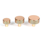 Polished Bronze Judd Cabinet Knob - 25mm (No rose) | From The Anvil - Cabinet Knobs - From The Anvil - Yester Home