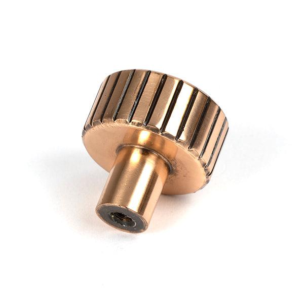 Polished Bronze Judd Cabinet Knob - 25mm (No rose) | From The Anvil-Cabinet Knobs-Yester Home