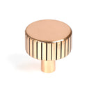 Polished Bronze Judd Cabinet Knob - 32mm (No rose) | From The Anvil - Cabinet Knobs - From The Anvil - Yester Home