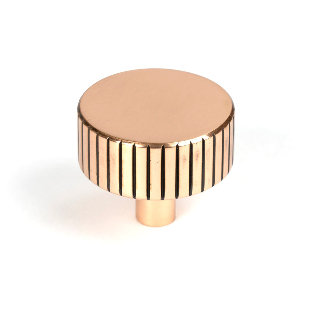 Polished Bronze Judd Cabinet Knob - 38mm (No rose) | From The Anvil-Cabinet Knobs-Yester Home