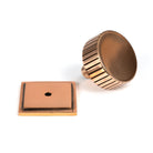 Polished Bronze Judd Cabinet Knob - 38mm (Square) | From The Anvil - Cabinet Knobs - From The Anvil - Yester Home