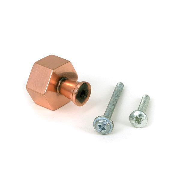 Polished Bronze Kahlo Cabinet Knob - 25mm - Cabinet Knobs - From The Anvil - Yester Home