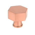 Polished Bronze Kahlo Cabinet Knob - 38mm - Cabinet Knobs - From The Anvil - Yester Home