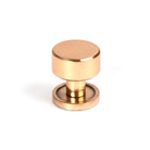 Polished Bronze Kelso Cabinet Knob - 25mm (Plain) | From The Anvil - Cabinet Knobs - From The Anvil - Yester Home