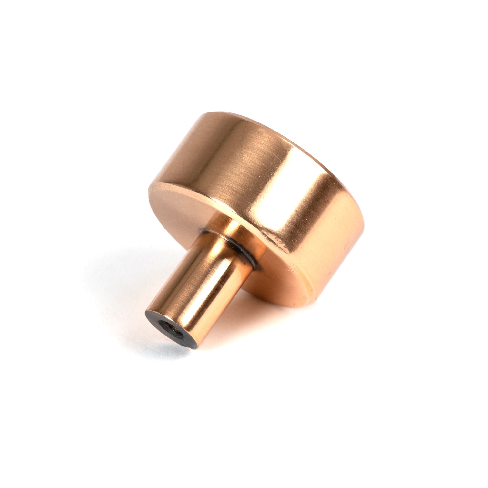 Polished Bronze Kelso Cabinet Knob - 32mm (No rose) | From The Anvil-Cabinet Knobs-Yester Home